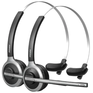 1/2 pack Mpow M5 Bluetooth V5.0 Wireless Truck Driver Headphones